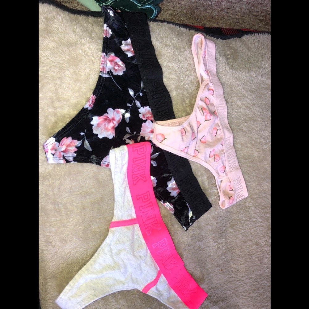 Low rise thong 3 pairs